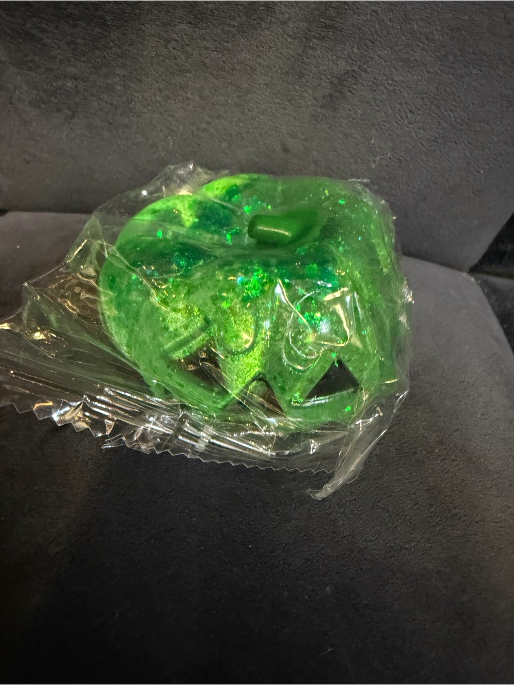Sparkling Green Pumpkn squishy